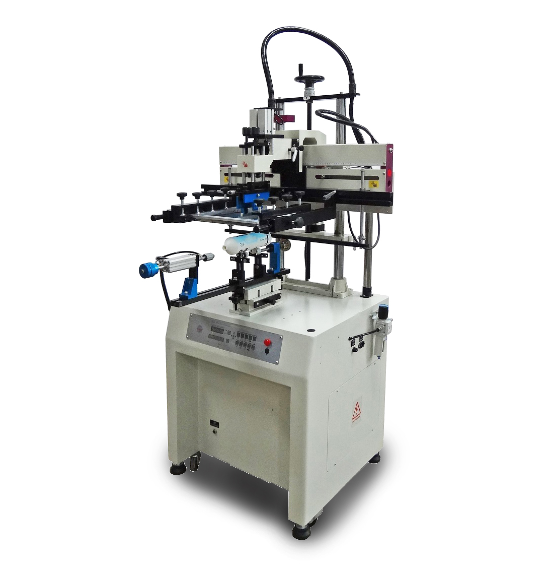 For Cylinderal / Curved Objects Screen Printing Machine
